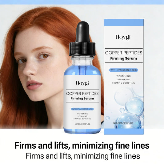 Copper Peptides Face Serum Firming Lifting Fade Fine Lines Repair Damage Skin Improve